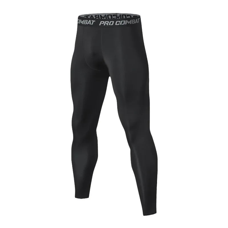 Mens Compression Pants Tights Cool Dry Leggings