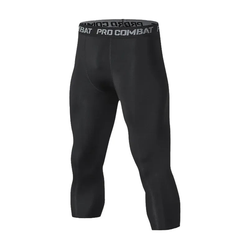 Mens Compression Pants Tights Cool Dry Leggings